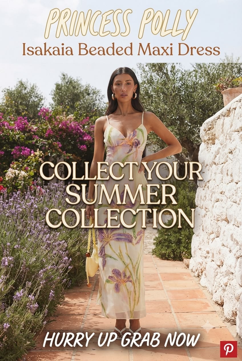 Elevate Your Summer Style with the Princess Polly Isakaia Beaded Maxi