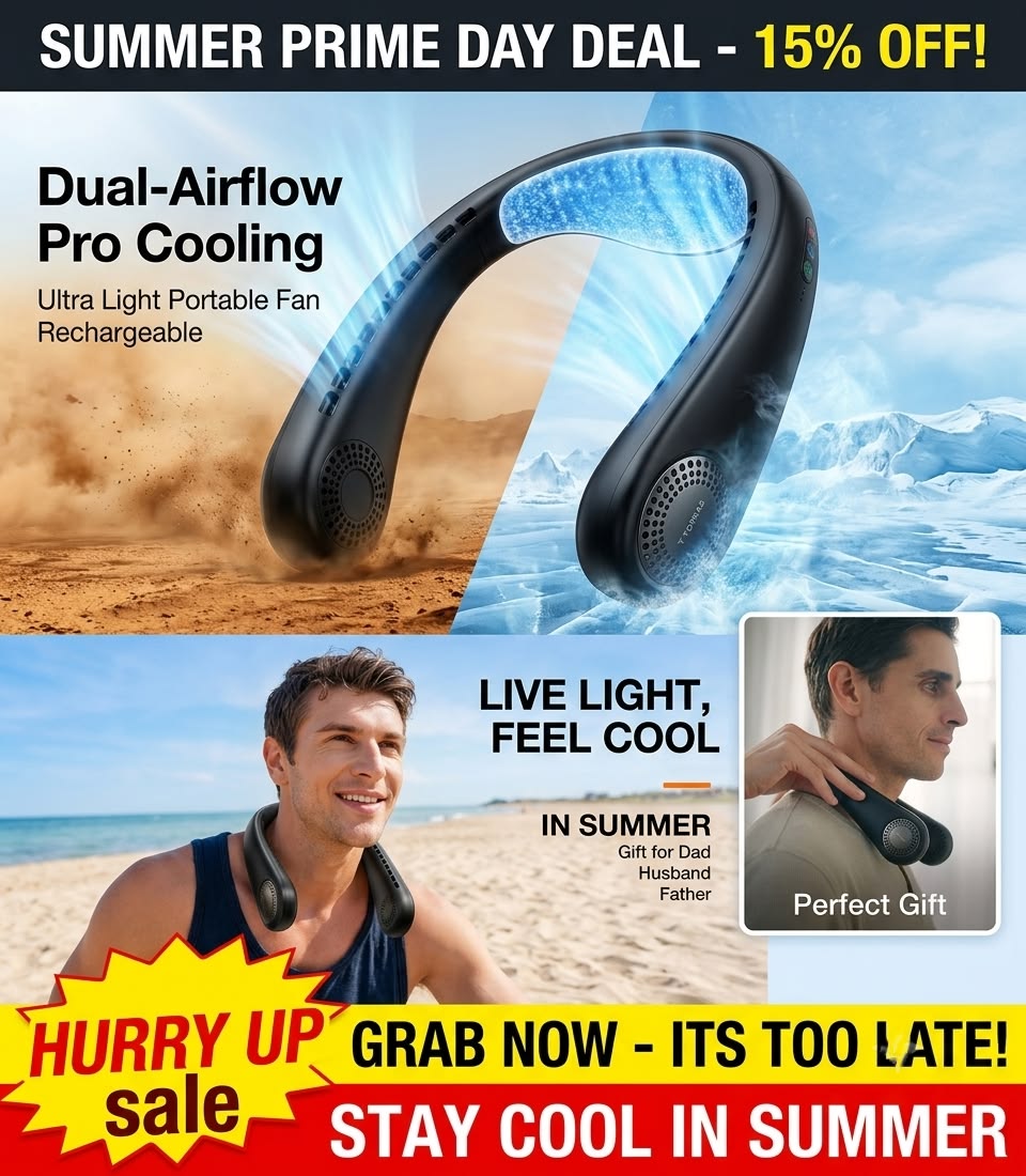 Beat the Heat: Grab Your TORRAS COOLiFY Air 2026 Today! ❄️