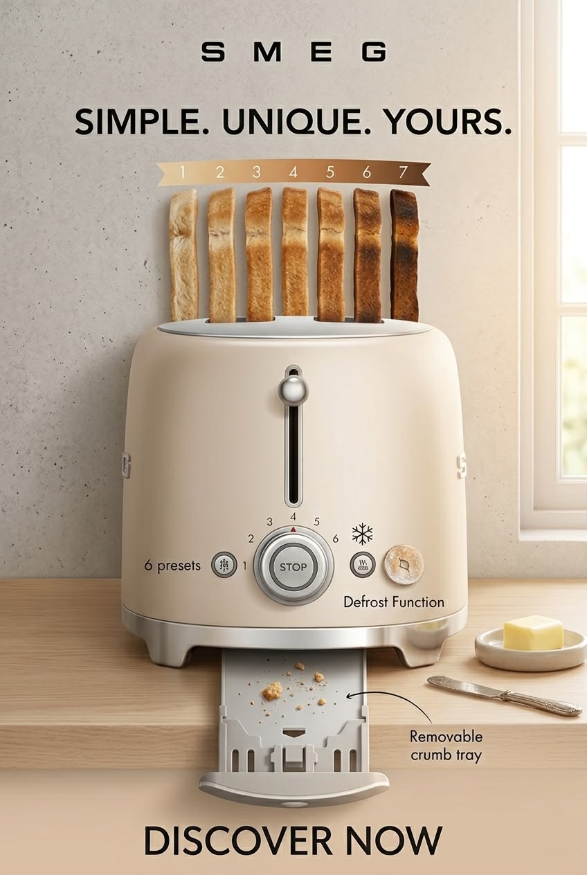 "Upgrade Your Breakfast Aesthetic," Matte finish kitchen gadgets