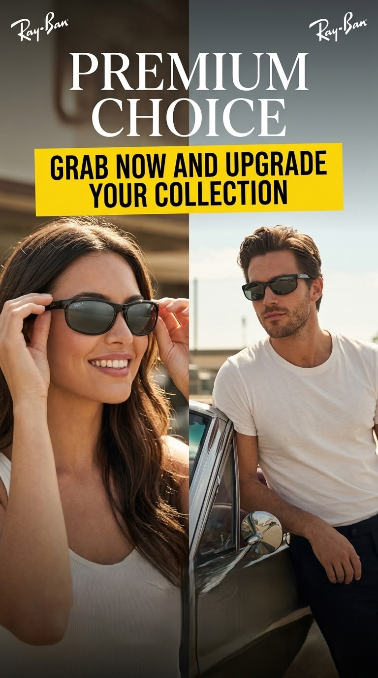 The Ultimate Premium Choice" :"Upgrade Your Collection: Ray-Ban RB2027 Predator 2 Sunglasses