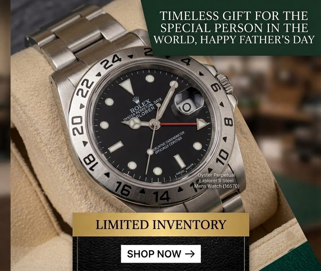 Luxury Man Deserves Premium Gift: "The Ultimate Father’s Day Heirloom: Limited Inventory Available"