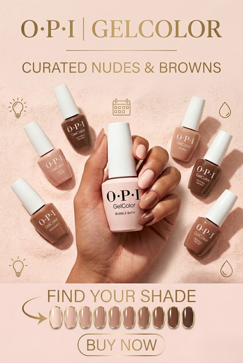 "Elevate Your Summer Style: Salon-Quality OPI Gel Color Nudes & Browns"